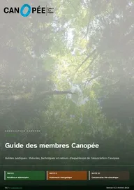 Première page — Guide des membres Canopée