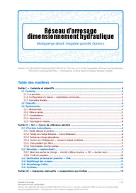 Première page — Irrigation par motopompe