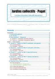 Première page — Présentation des jardins collectifs